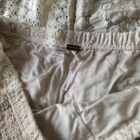NWT Free People Soft Shock Patchwork Flare Pants - Picture 6 of 6